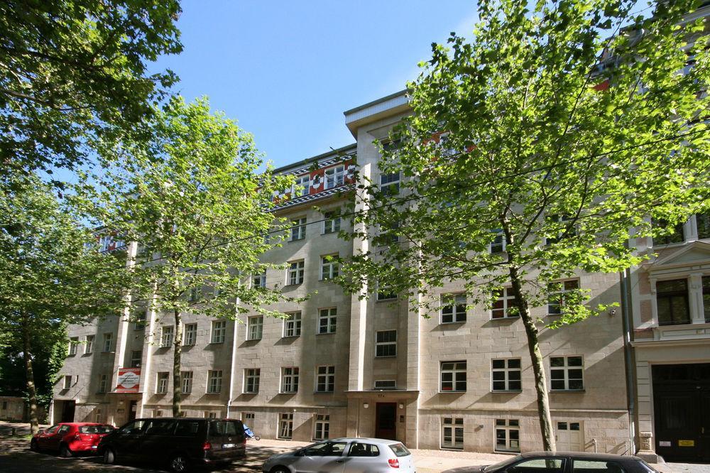 Apartmenthaus Feuerbach Leipzig Exterior foto