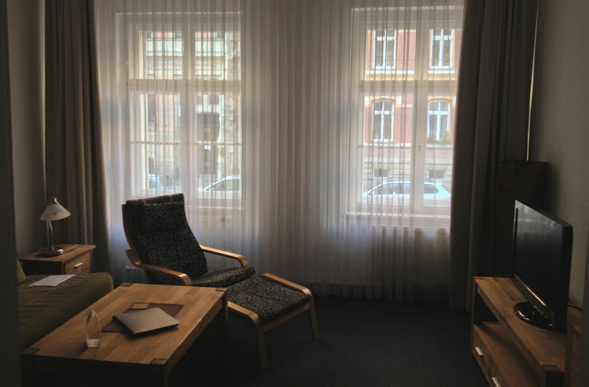 Apartmenthaus Feuerbach Leipzig Exterior foto